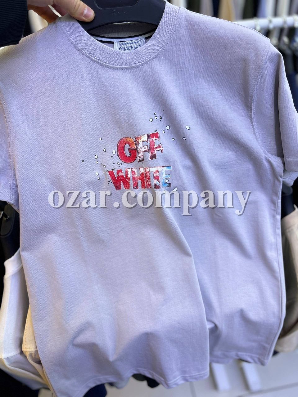 Мужская Футболка OFF White