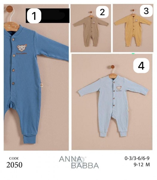 Человечек Для Мальчика Anna Babba (0-3/3-6/6-9/9-12мес.)