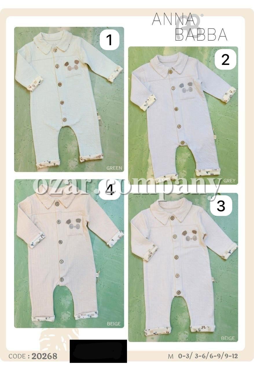 Человечек Для Мальчика Anna Babba (0-3/3-6/6-9/9-12мес.)