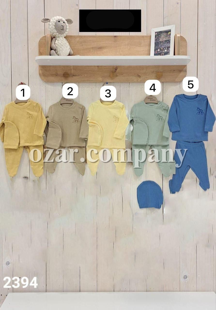 Комплект Для Мальчика Anna Babba (0-3-6-9мес.)