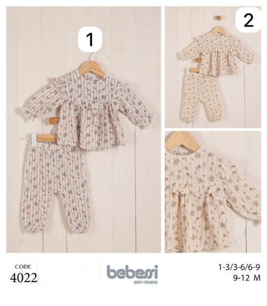 Костюм Для Девочки Bebessi (1-3/3-6/6-9/9-12мес.)