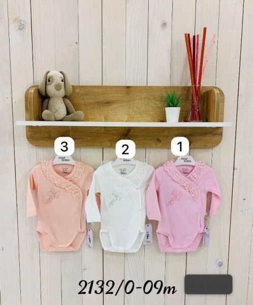 Бодик Для Девочки Anna Babba (0-3-6-9мес.)