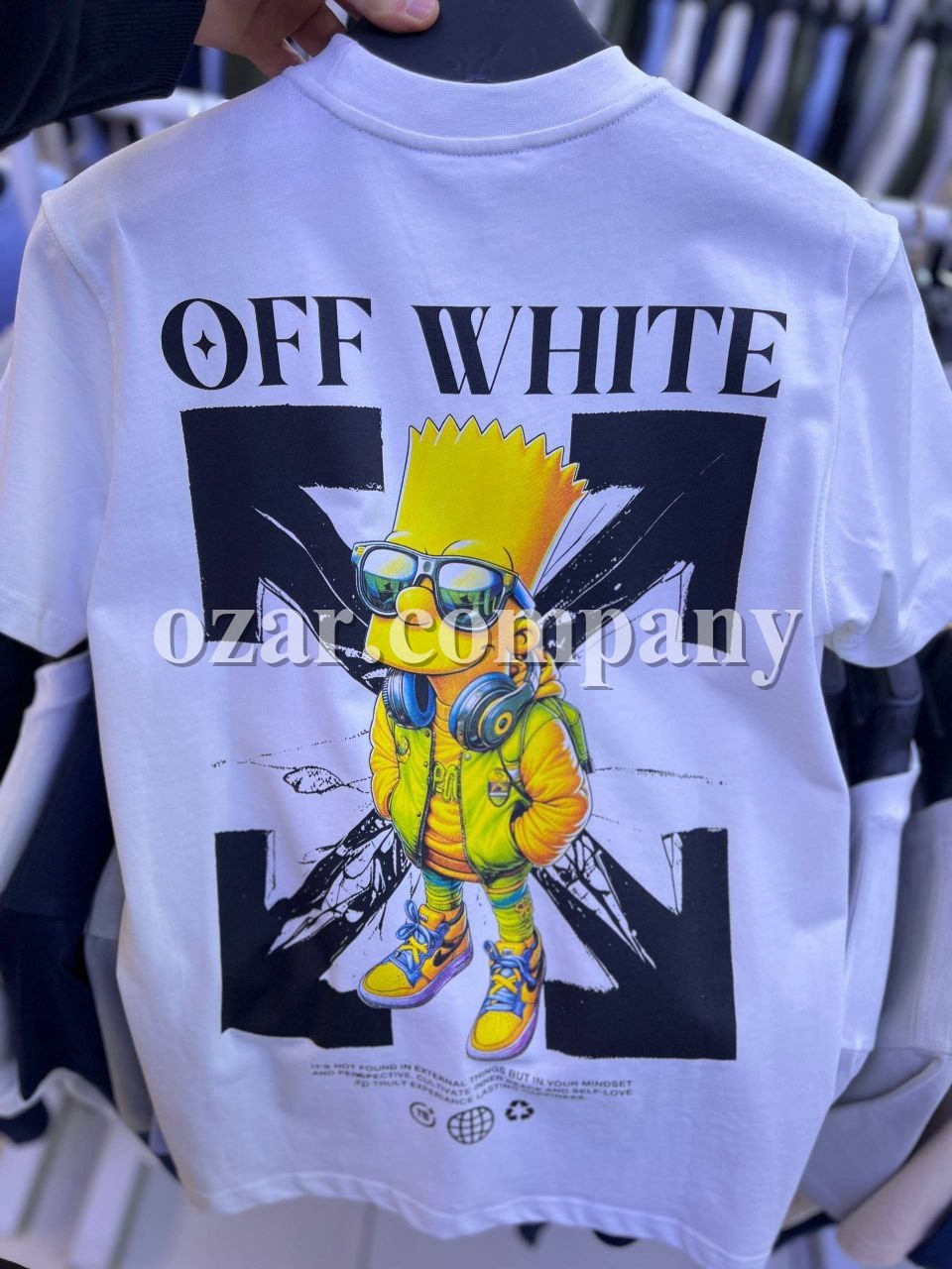 Мужская Футболка OFF White
