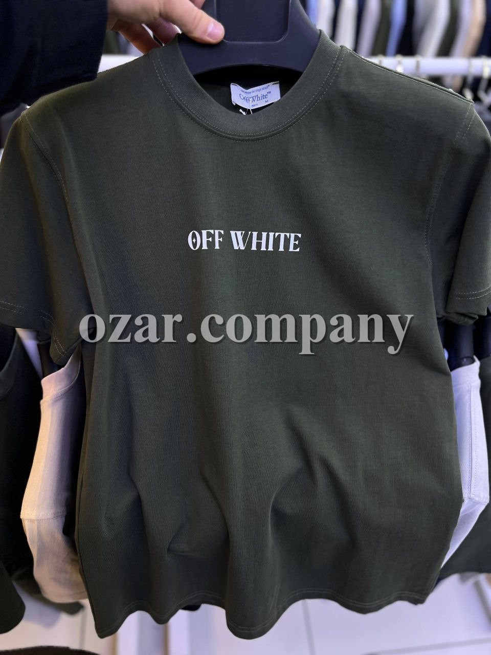 Мужская Футболка OFF White
