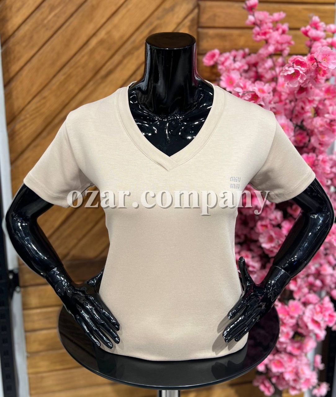 Женская Футболка Miu Miu