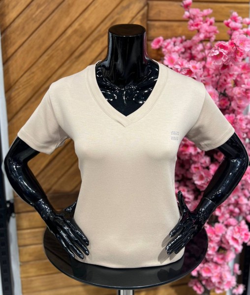 Женская Футболка Miu Miu