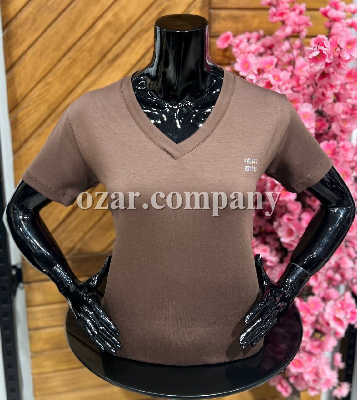 Женская Футболка Miu Miu