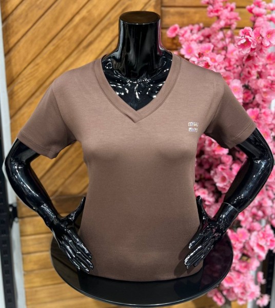 Женская Футболка Miu Miu