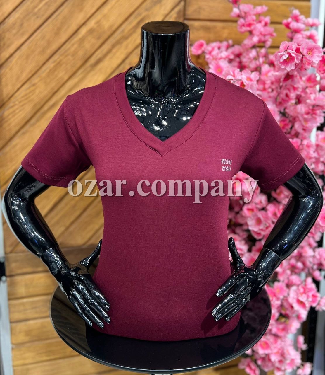 Женская Футболка Miu Miu