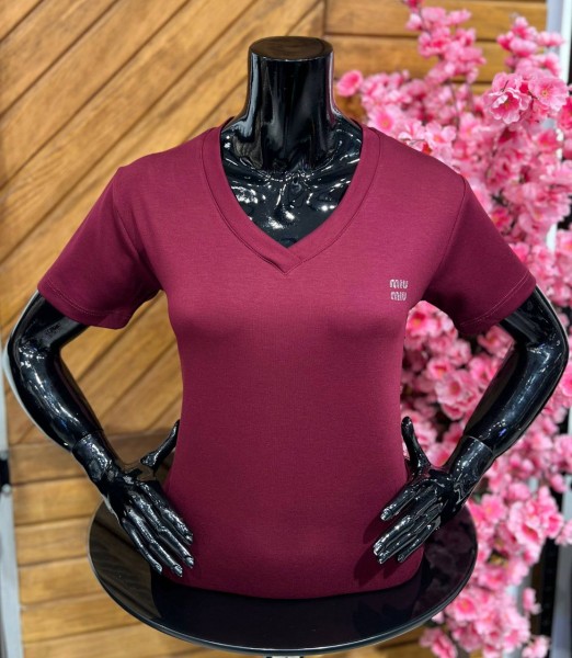 Женская Футболка Miu Miu