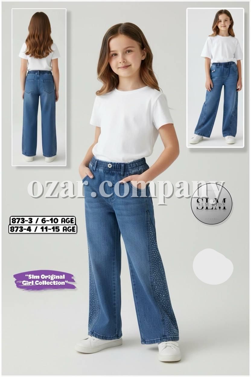 Джинсы Для Девочки SLM Kids (6-7-8-9-10лет)