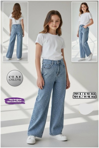 Джинсы Для Девочки SLM Kids (6-7-8-9-10лет)