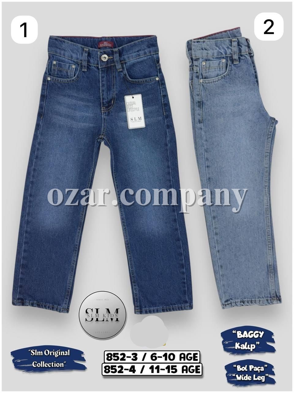 Джинсы Baggy Для Мальчика SLM Kids (11-12-13-14-15лет)