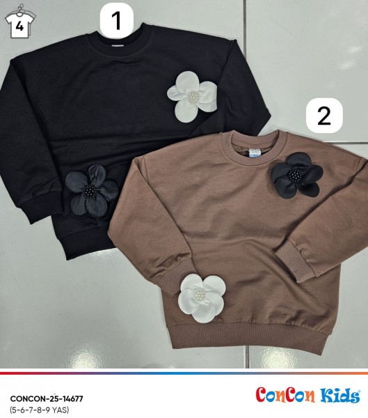 Свитшот Для Девочки ConCon Kids (5-6-7-8-9лет) 