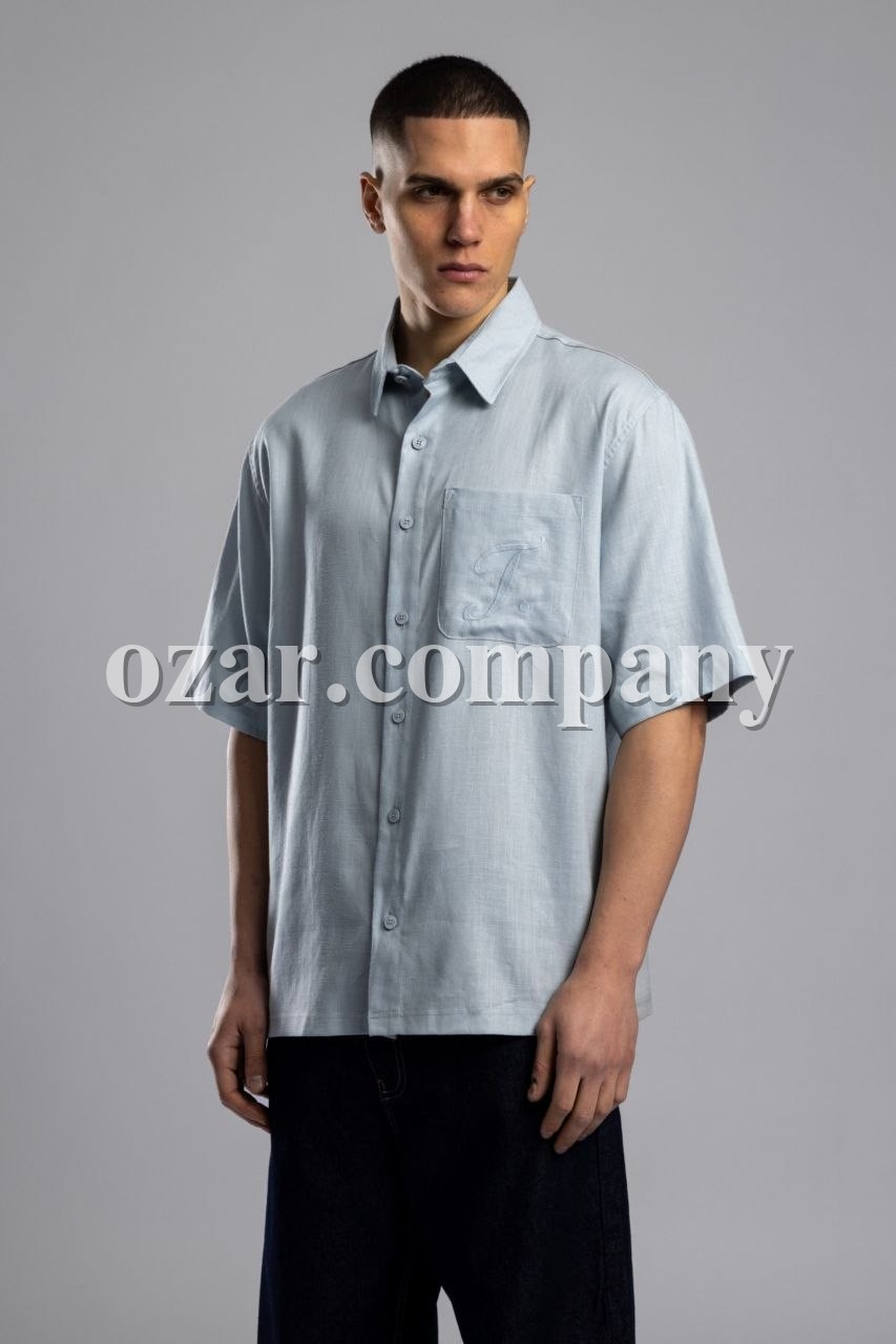 Мужская Льняная Рубашка Catch