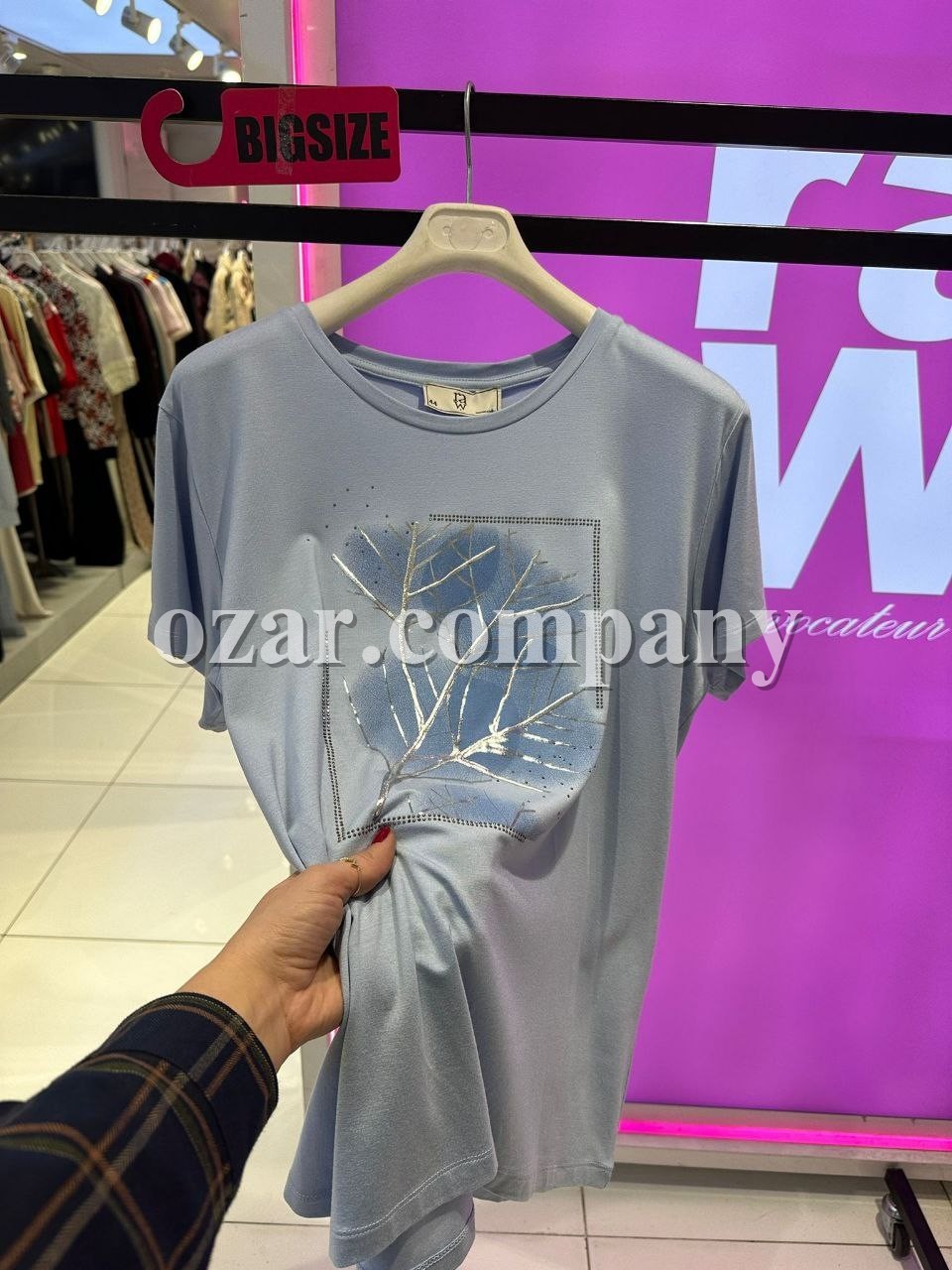 Женская Футболка Raw (Большие размеры)