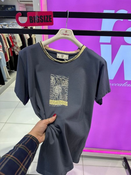 Женская Футболка Raw (Большие размеры)