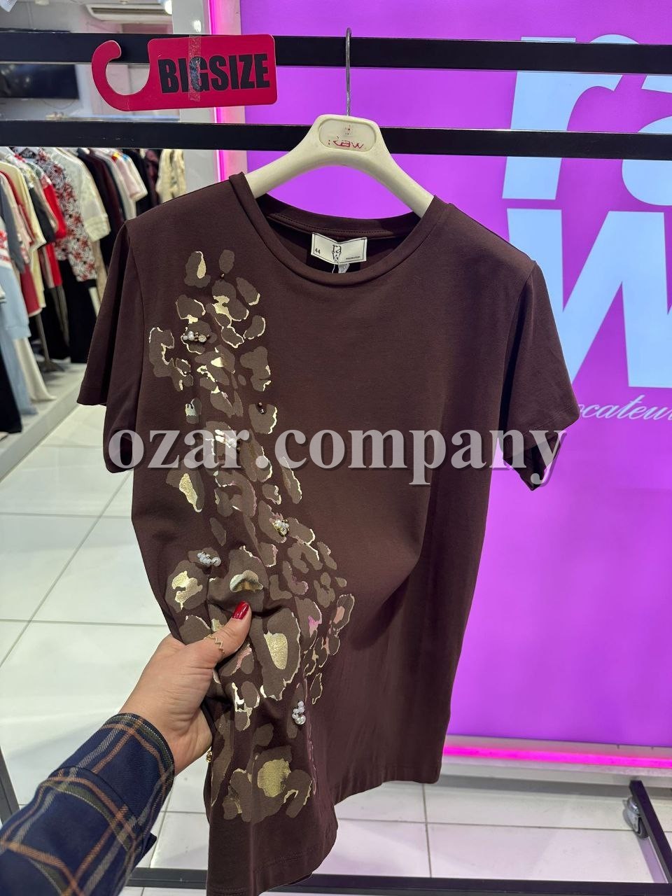 Женская Футболка Raw (Большие размеры)