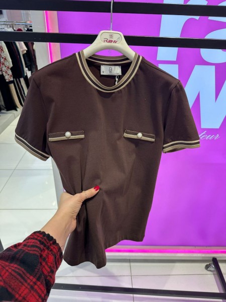 Женская Футболка Raw 