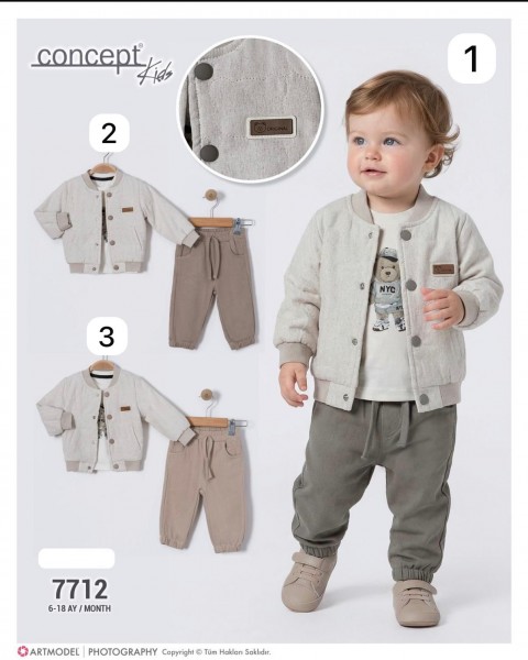 Костюм Тройка Для Мальчика Concept (6-9-12-18мес.)