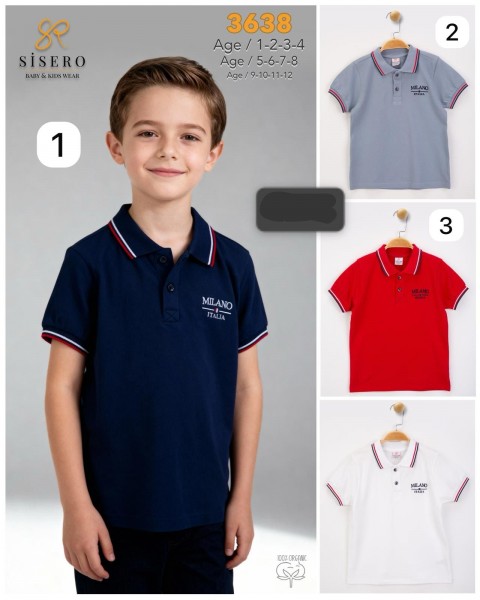 Футболка Для Мальчика Sisero (1-2-3-4лет) 