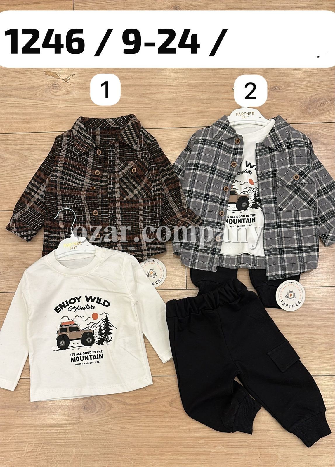 Костюм Тройка Для Мальчика Partner (9-12-18-24мес.)