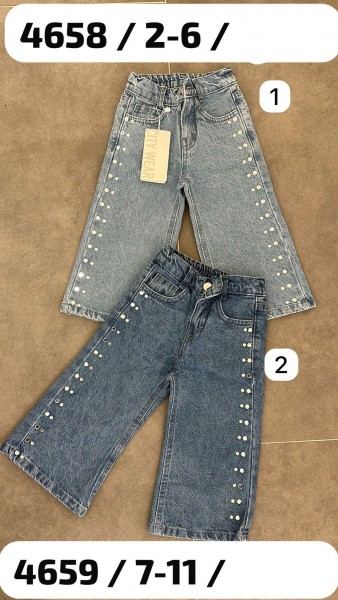 Джинсы Для Девочки City Wear (7-8-9-10-11лет)