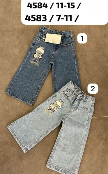 Джинсы Для Девочки City Wear (7-8-9-10-11лет)