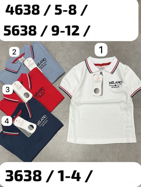 Футболка Для Мальчика Sisero (1-2-3-4лет) 