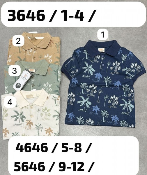 Футболка Для Мальчика Sisero (5-6-7-8лет) 