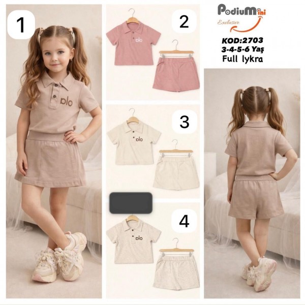 Костюм Для Девочки PodiuMini (3-4-5-6лет) 