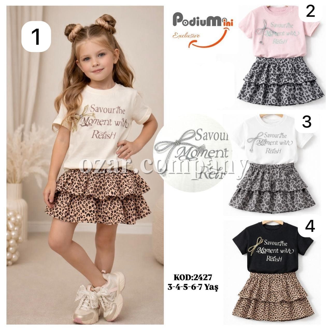 Костюм Для Девочки PodiuMini (3-4-5-6-7лет) 