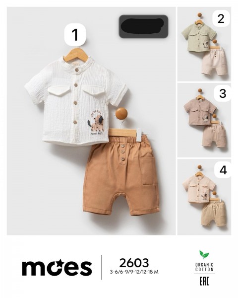 Костюм Тройка Для Мальчика Moes (3-6/6-9/9-12/12-18мес.)