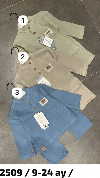 Муслиновый Костюм Для Мальчика Junior Class (9-12-18-24мес.)