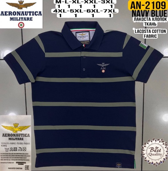 Мужская Футболка Aeronautica Militare (Большие размеры)