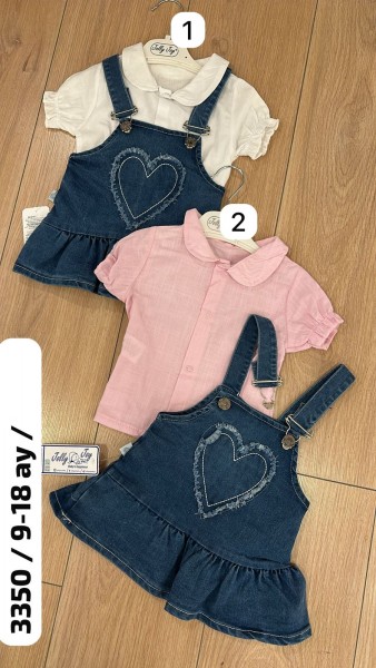 Джинсовый Сарафан Для Девочки Jolly Joy (9-12-18мес.)