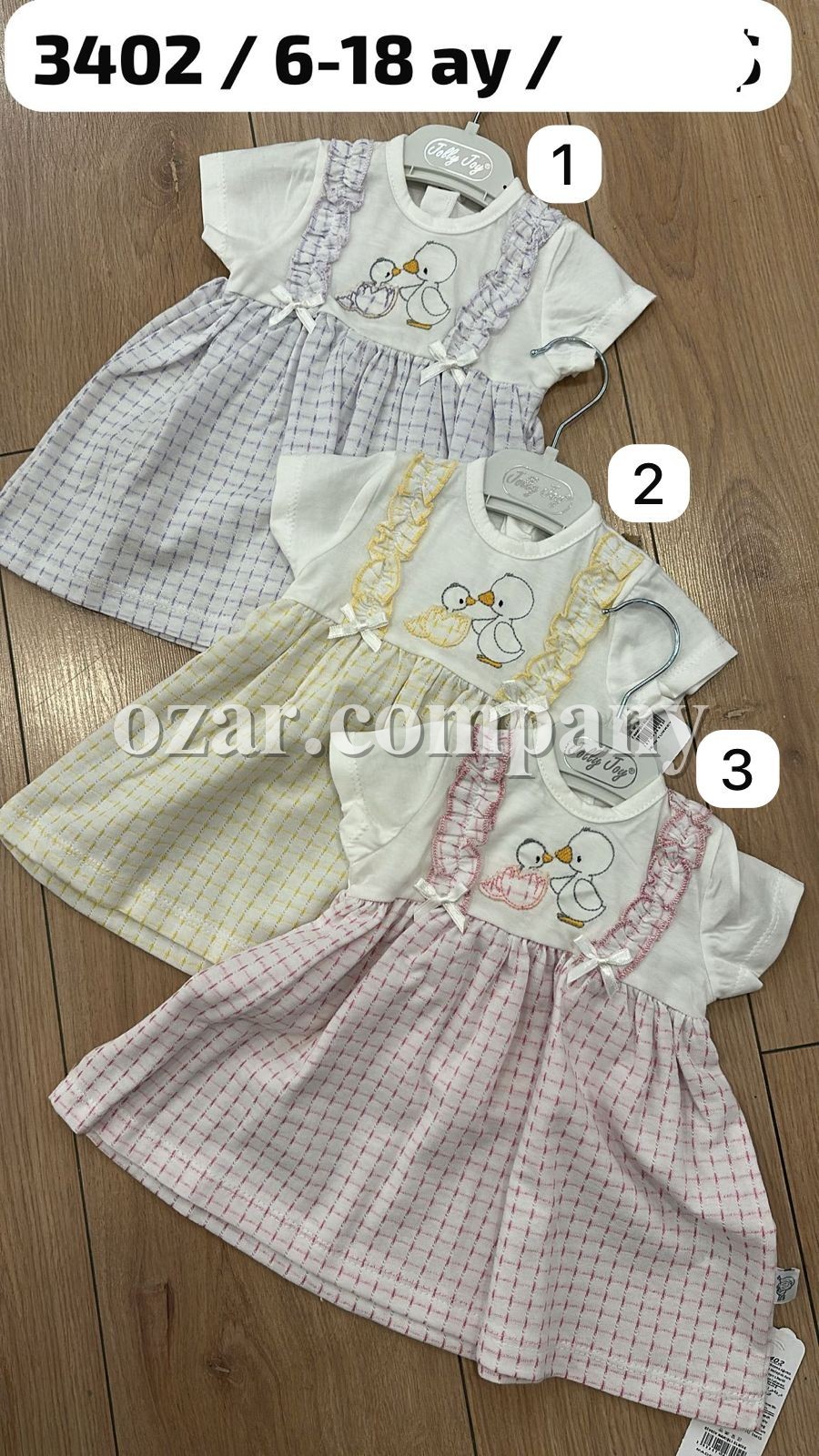 Платье Для Девочки Jolly Joy (6-9/9-12/12-18мес.)