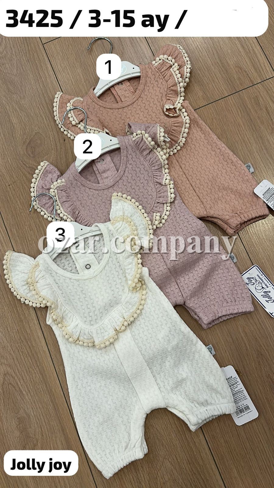 Песочник Для Девочки Jolly Joy (3-6/6-9/9-12/12-18мес.)