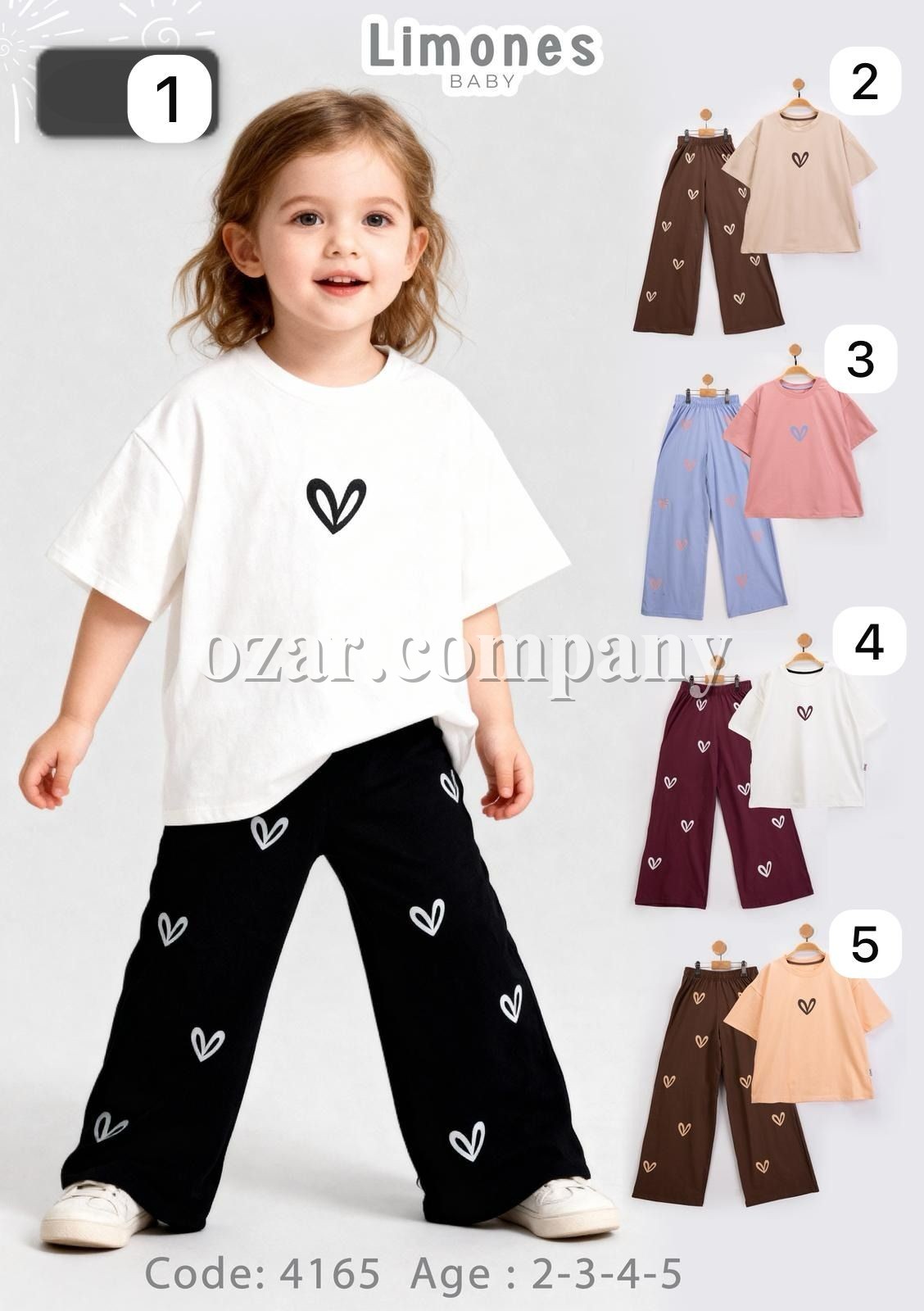 Костюм Для Девочки Limones (2-3-4-5лет)