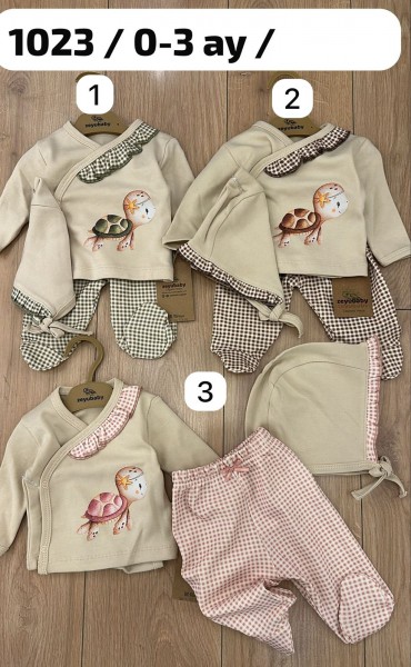 Комплект Для Девочки Zeyubaby  (0-3мес.)