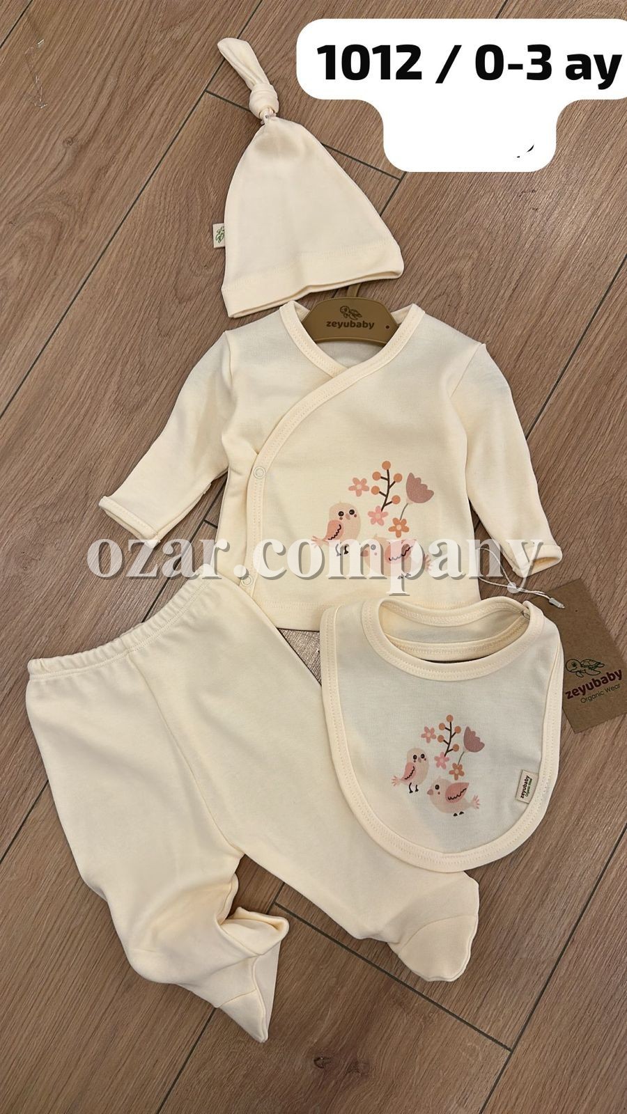 Комплект Для Девочки Zeyubaby  (0-3мес.)