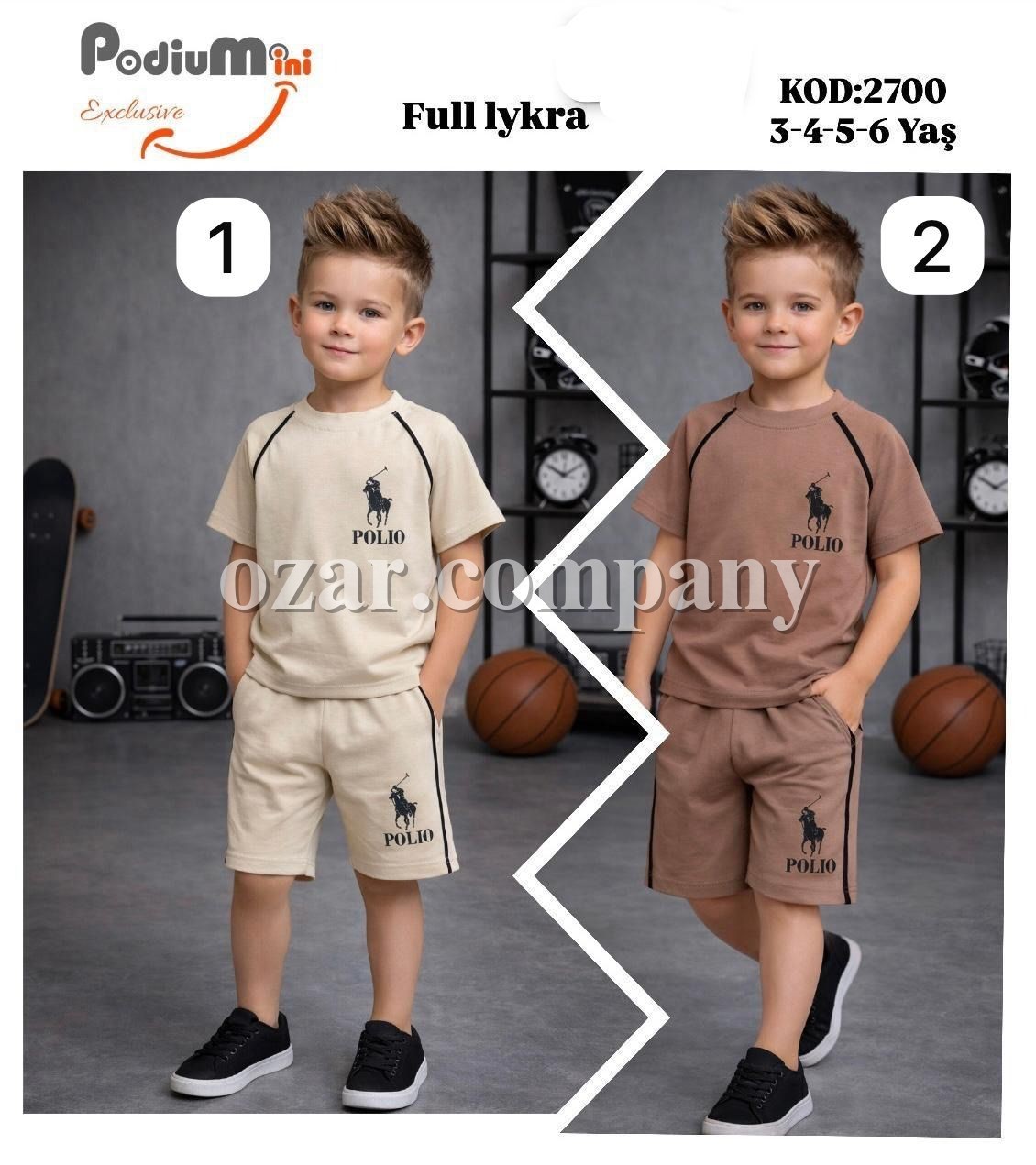 Костюм Для Мальчика PodiuMini (3-4-5-6лет) 