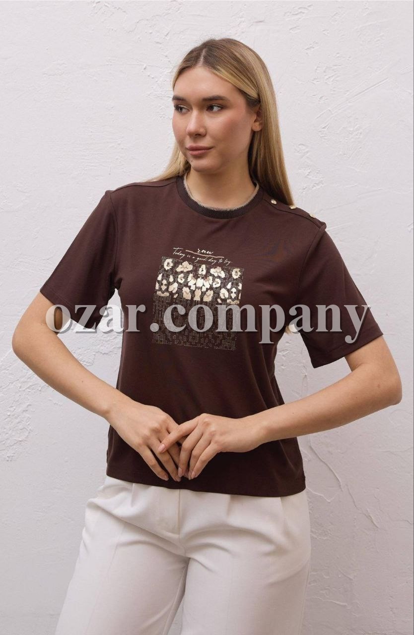 Женская Футболка Raw 