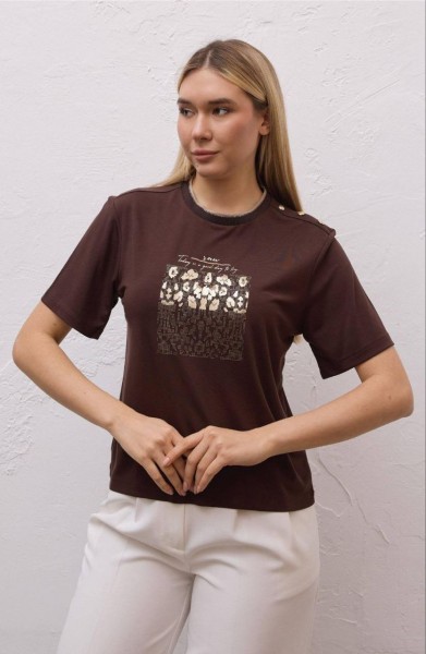 Женская Футболка Raw 