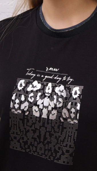 Женская Футболка Raw 