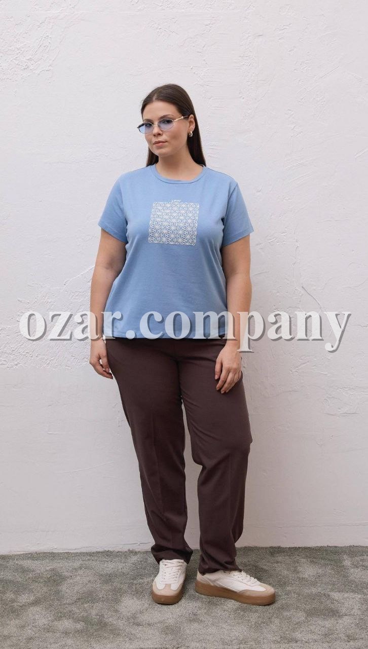 Женская Футболка Raw (Большие размеры)