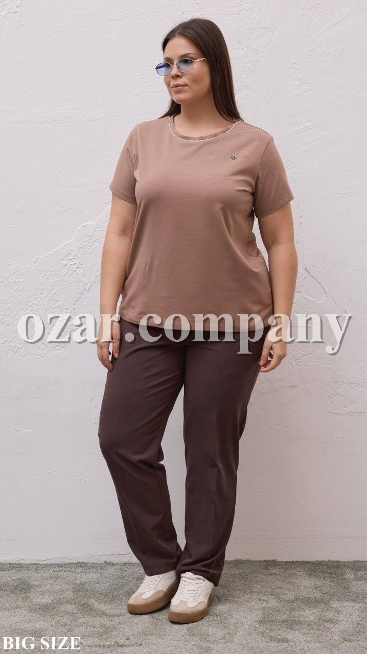 Женская Футболка Raw (Большие размеры)