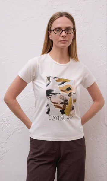 Женская Футболка Raw 