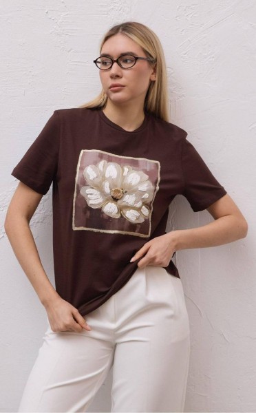 Женская Футболка Raw 