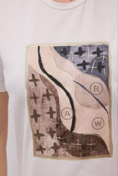 Женская Футболка Raw 